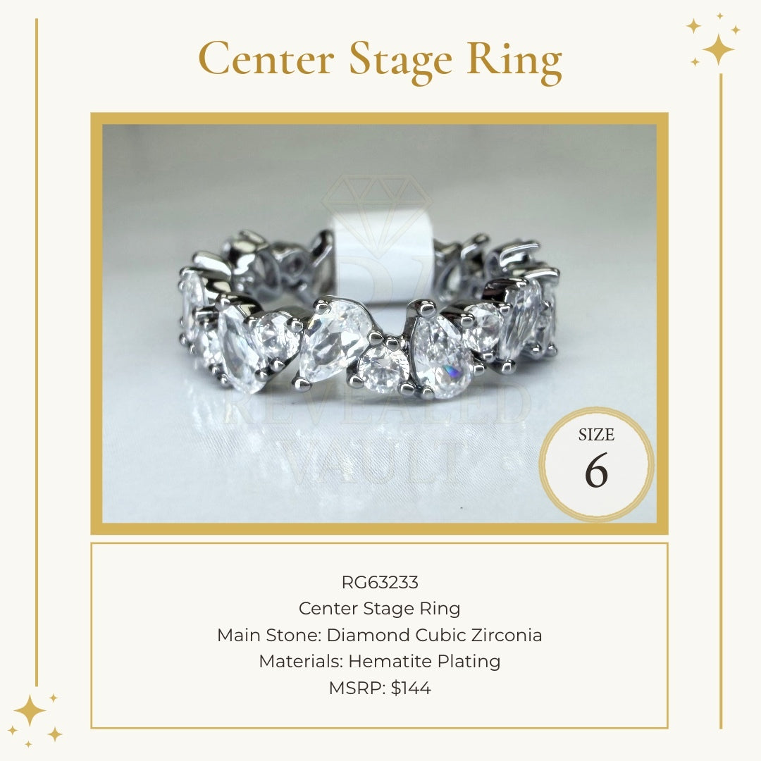 Center Stage Ring - Size 6 - OG