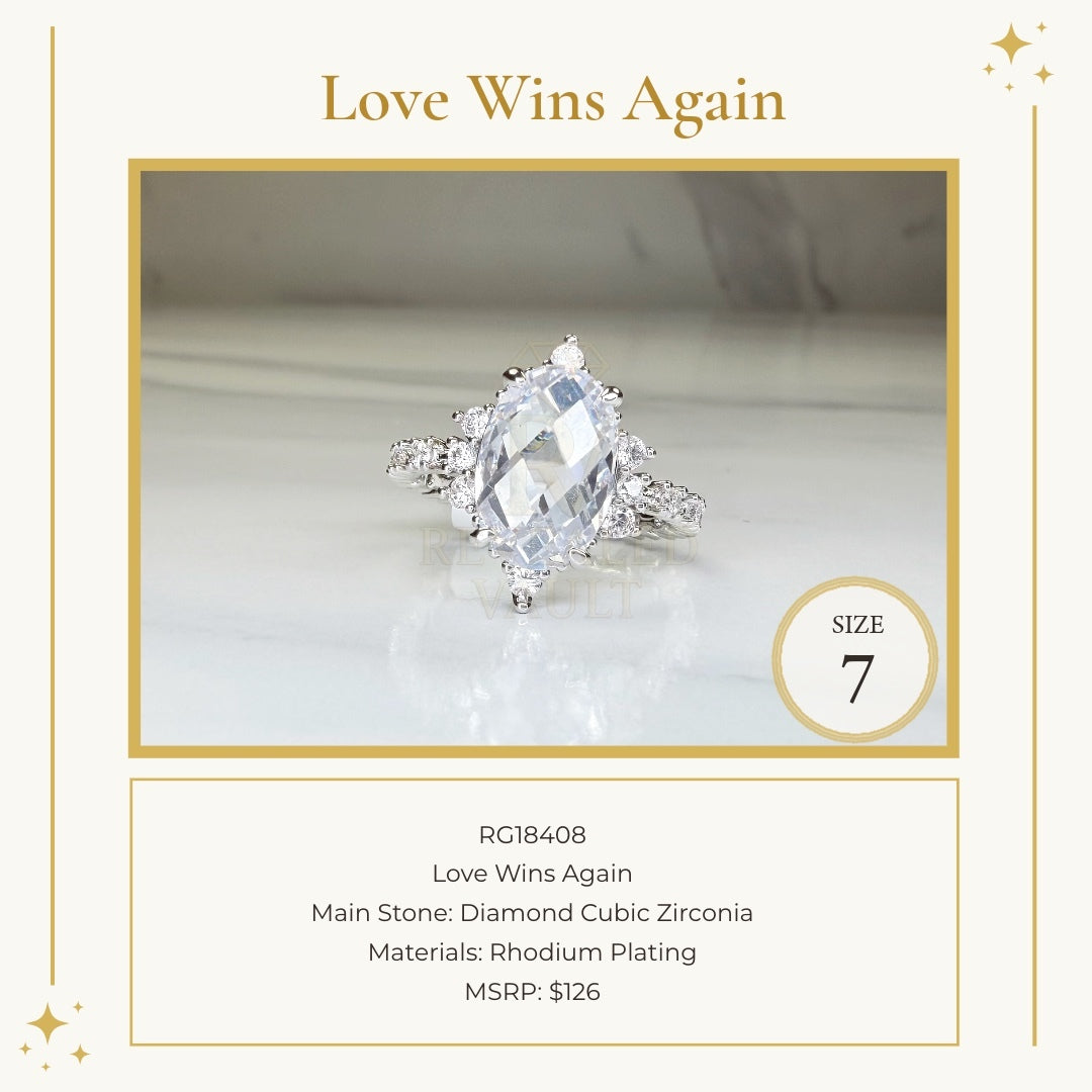 Love Wins Again - Size 7 - April Birthday 2026