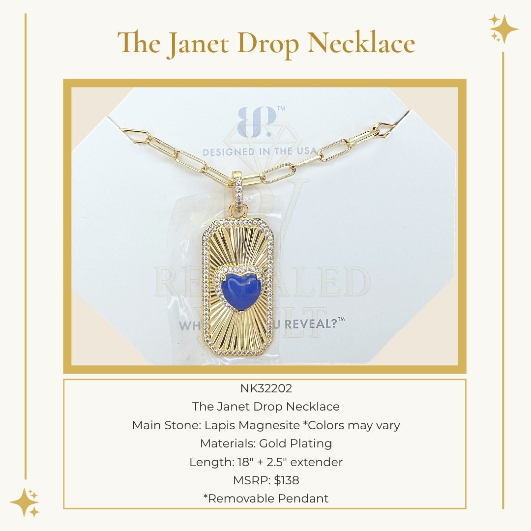 The Janet Drop Necklace - OG