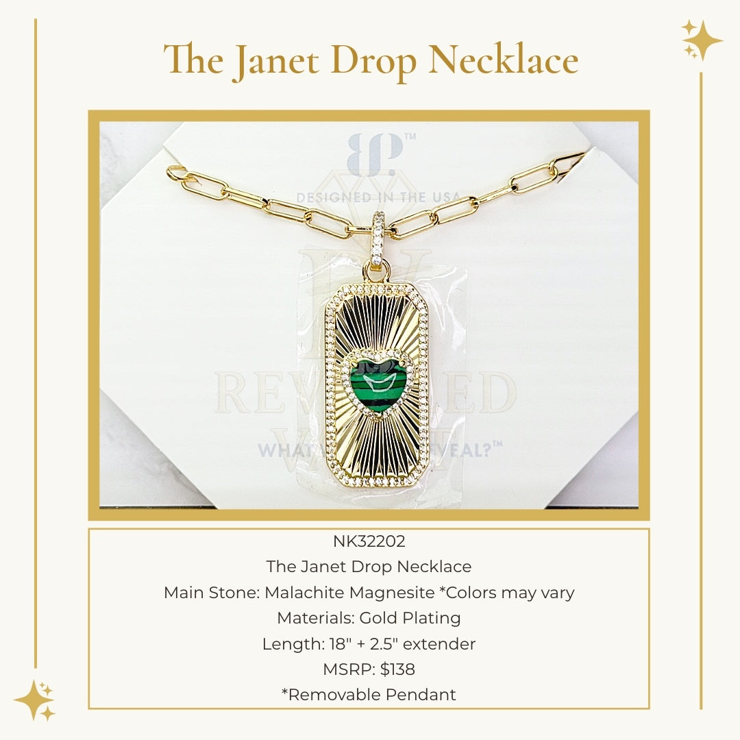 The Janet Drop Necklace - OG