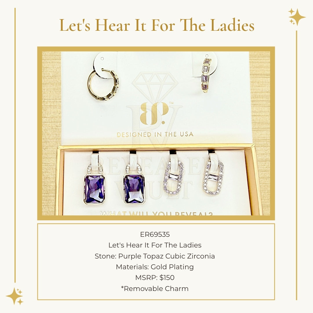Let's Hear It For The Ladies - Charming Hoops