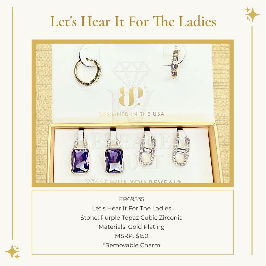 Let's Hear It For The Ladies - Charming Hoops