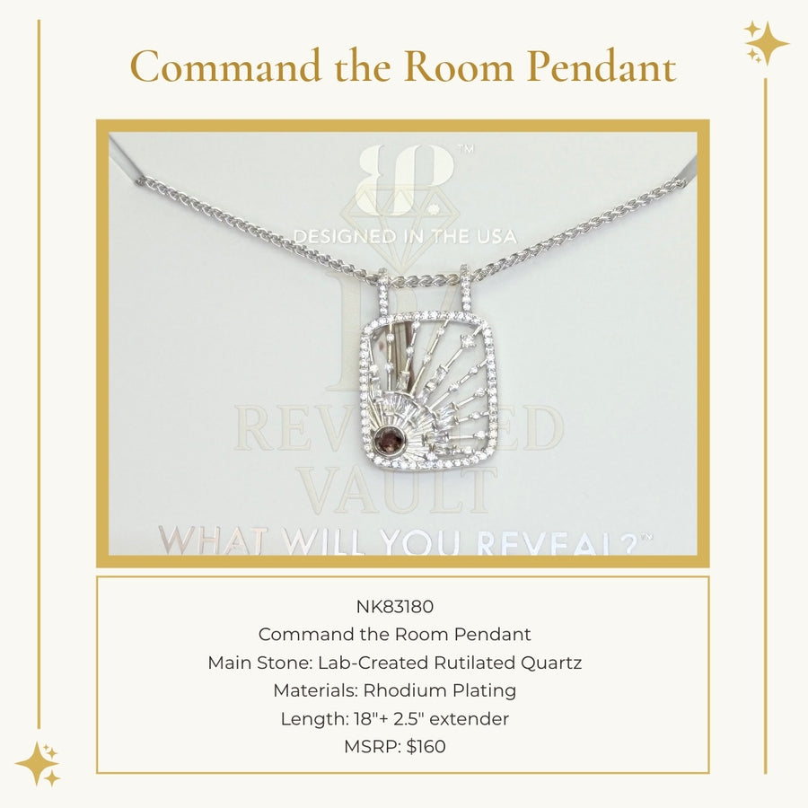 Command The Room Pendant - Obsidia