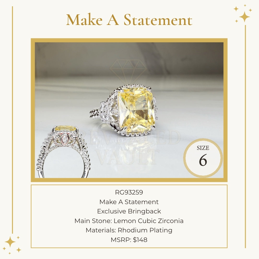 Make A Statement - Size 6 - OG