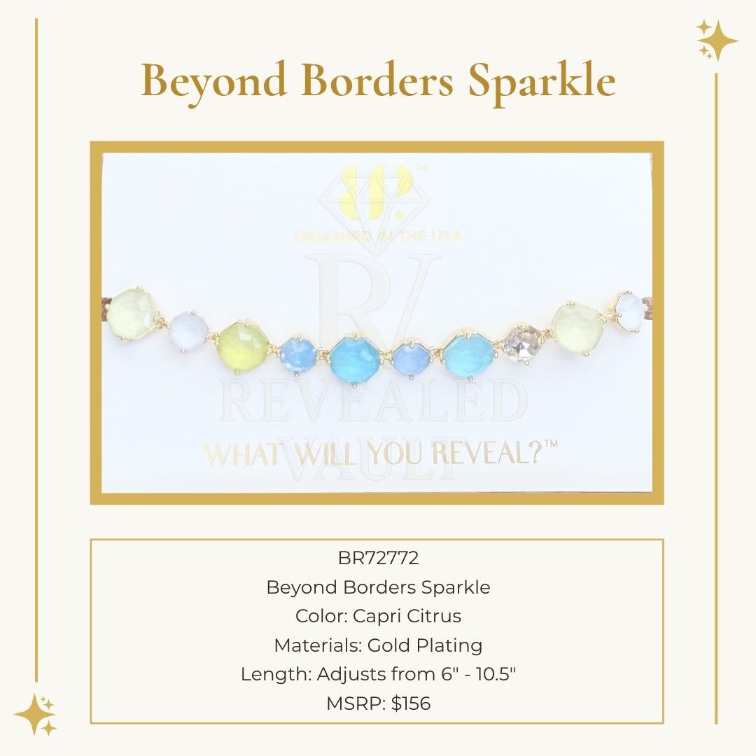 Beyond Borders Sparkle - Capri Citrus - Jewel Candy Destinations 2026