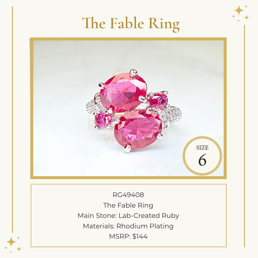 The Fable Ring - Size 6 - July Birthday 2026