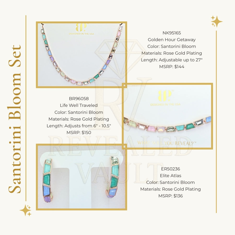 Santorini Bloom Set - Jewel Candy Destinations 2026