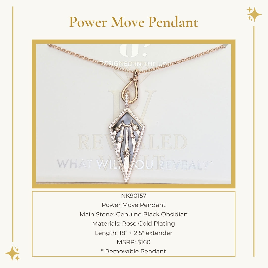 Power Move Pendant - Obsidia