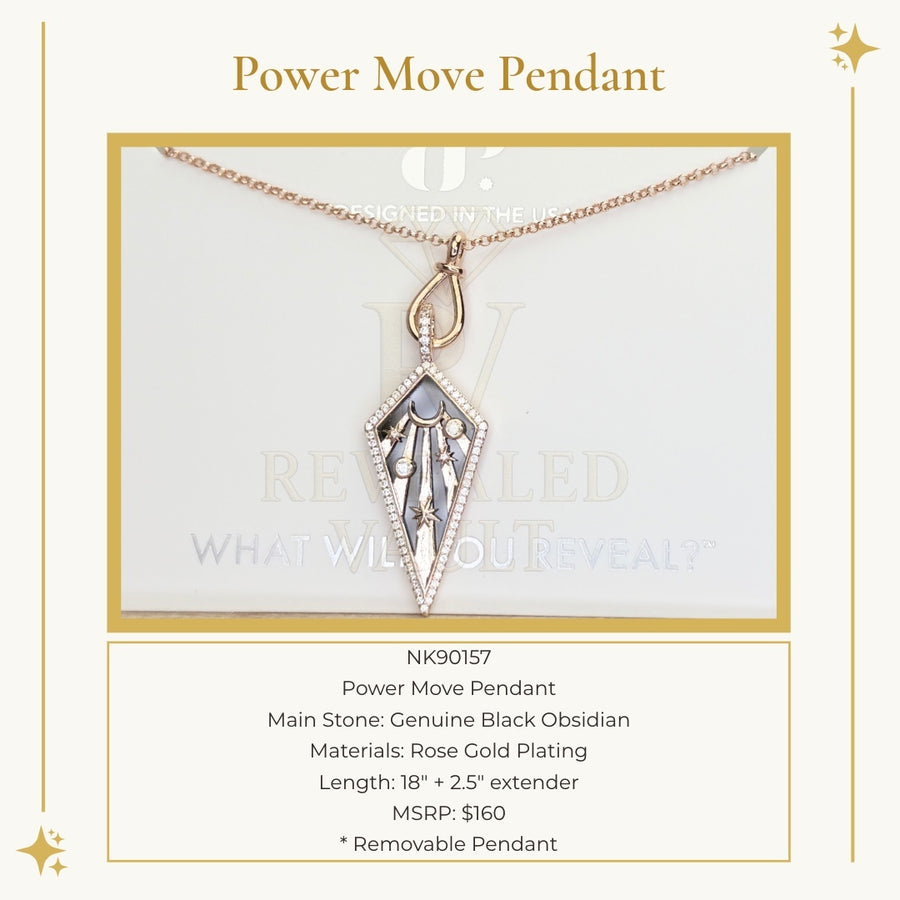 Power Move Pendant - Obsidia