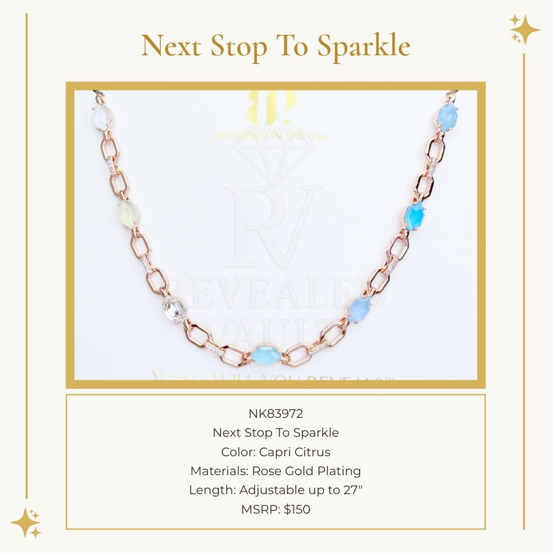 Next Stop To Sparkle - Capri Citrus - Jewel Candy Destinations 2026