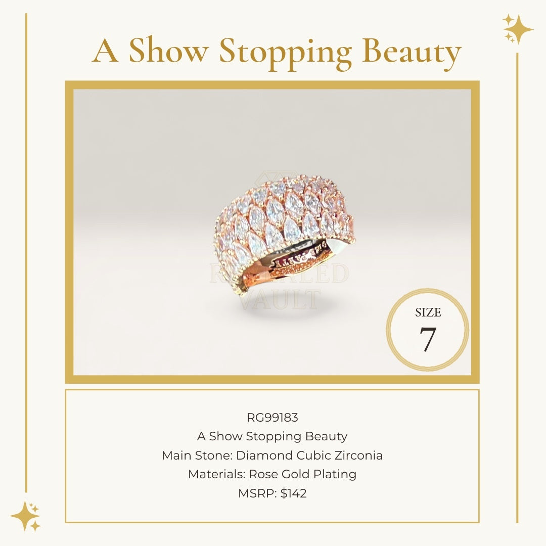 A Show Stopping Beauty - Size 7 - April Birthday 2025