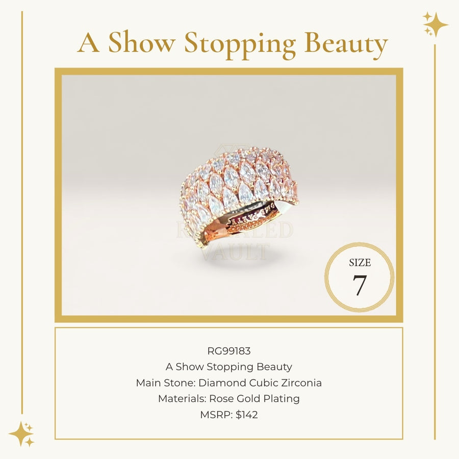 A Show Stopping Beauty - Size 7 - April Birthday 2025