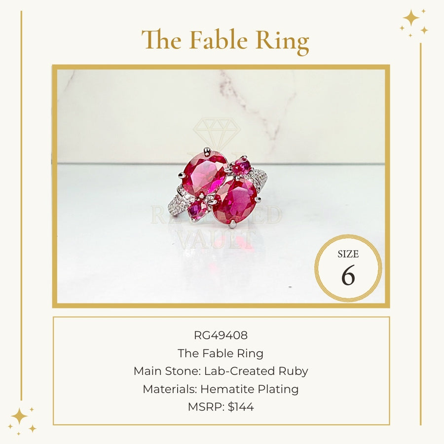 The Fable Ring - Size 6 - July Birthday 2026