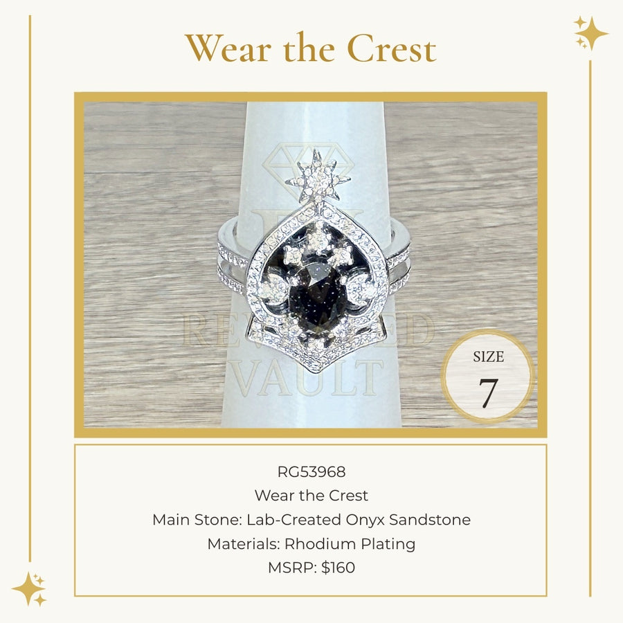 Wear The Crest - Size 7 - Obsidia