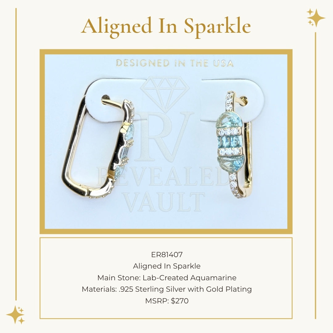 Aligned In Sparkle - Sterling Club Vermeil