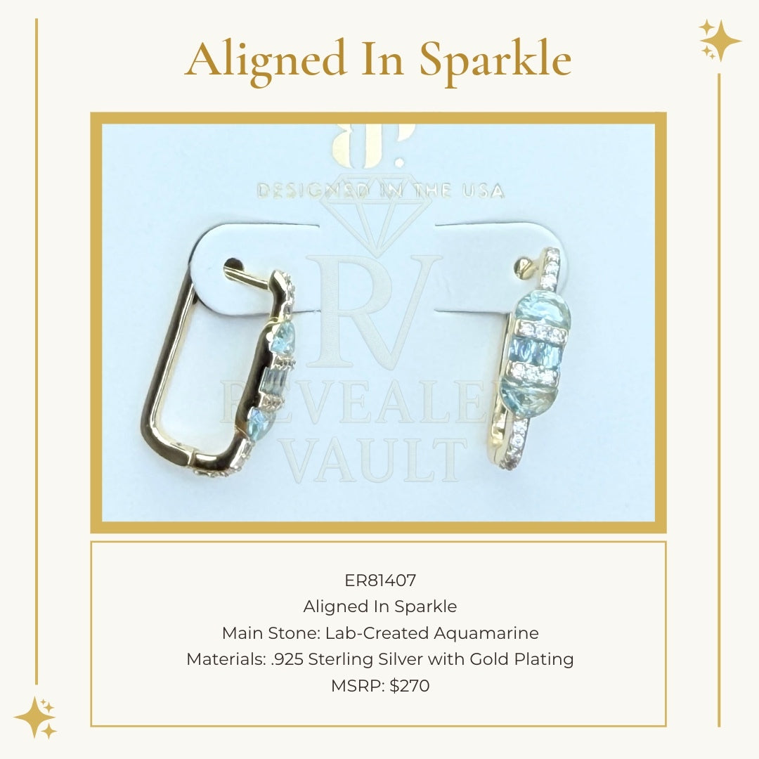 Aligned In Sparkle - Sterling Club Vermeil