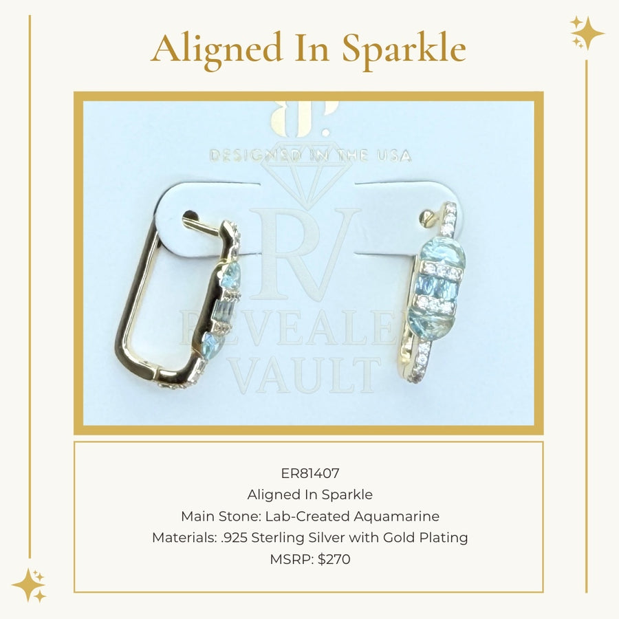 Aligned In Sparkle - Sterling Club Vermeil