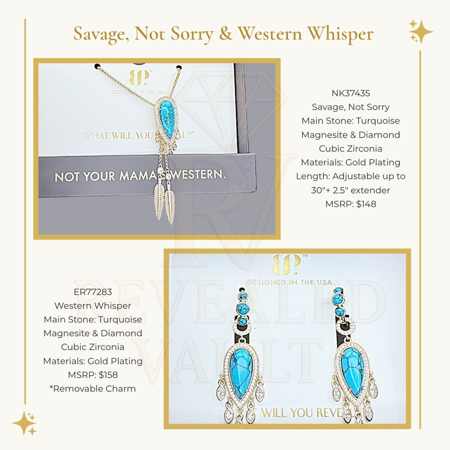 Savage, Not Sorry & Western Whisper - Outlaw