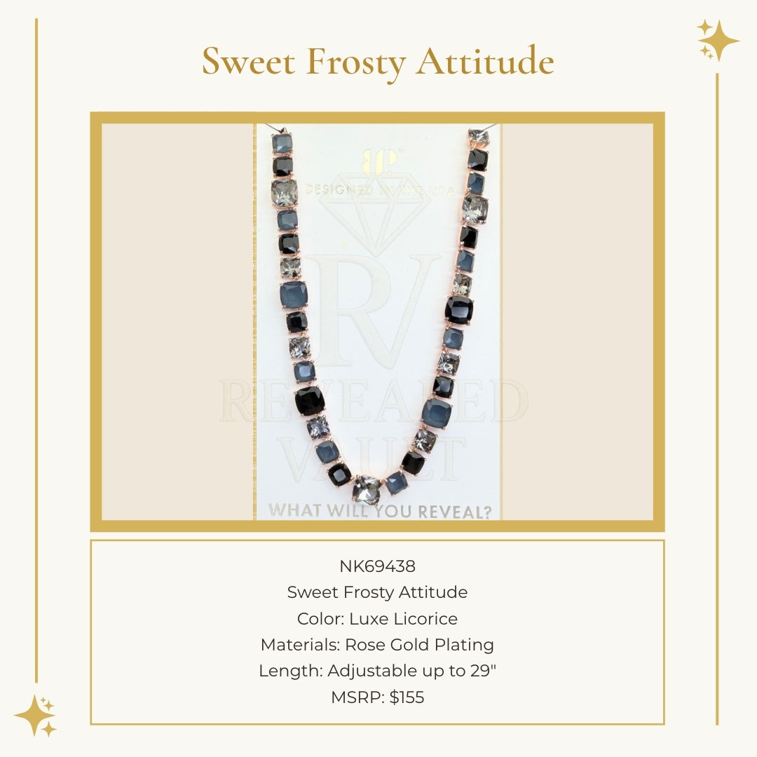 Sweet Frosty Attitude - Luxe Licorice - Holiday Jewel Candy