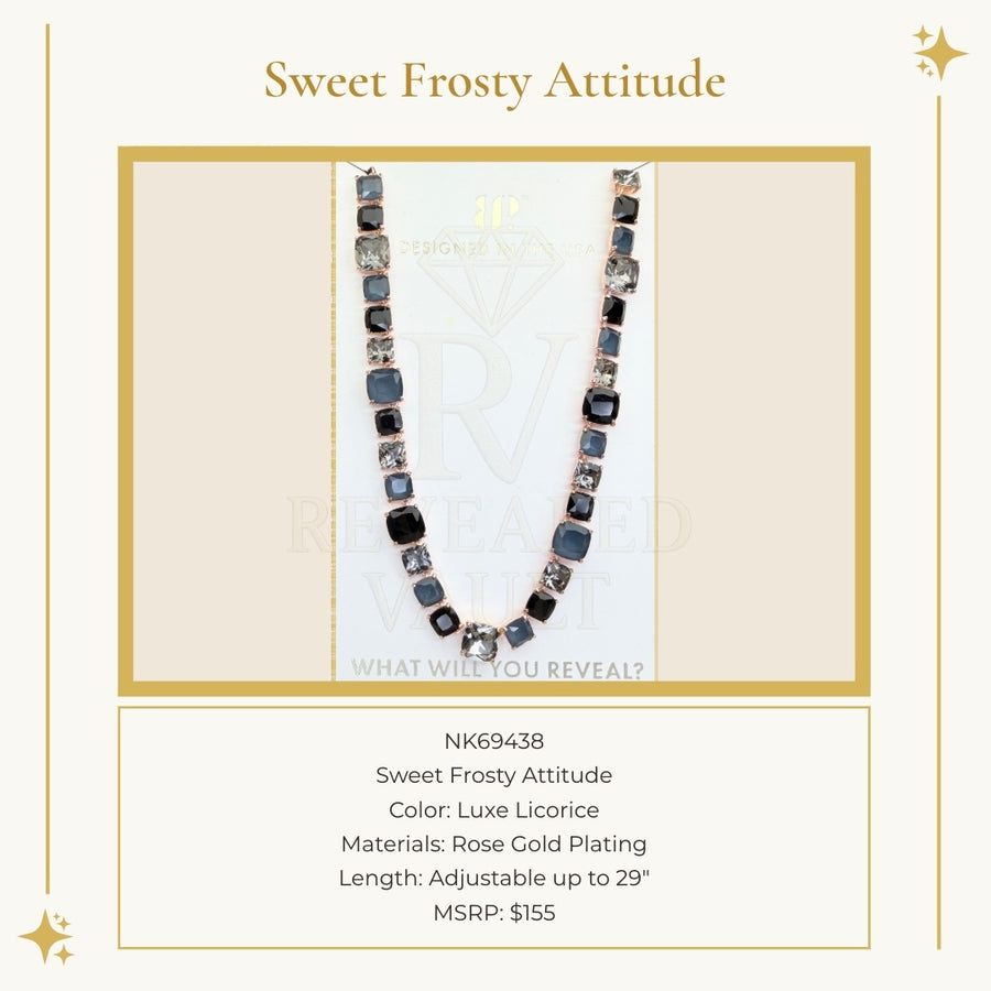 Sweet Frosty Attitude - Luxe Licorice - Holiday Jewel Candy