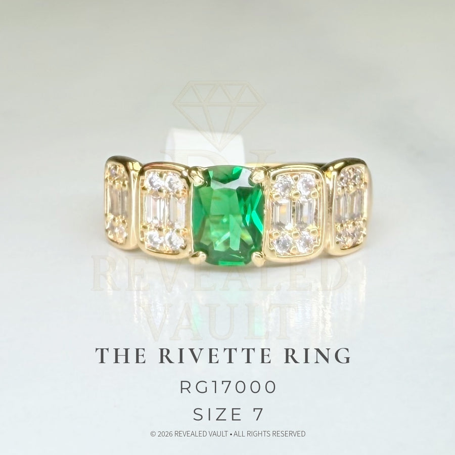 The Rivette Ring  - Size 7 - May Birthday 2026