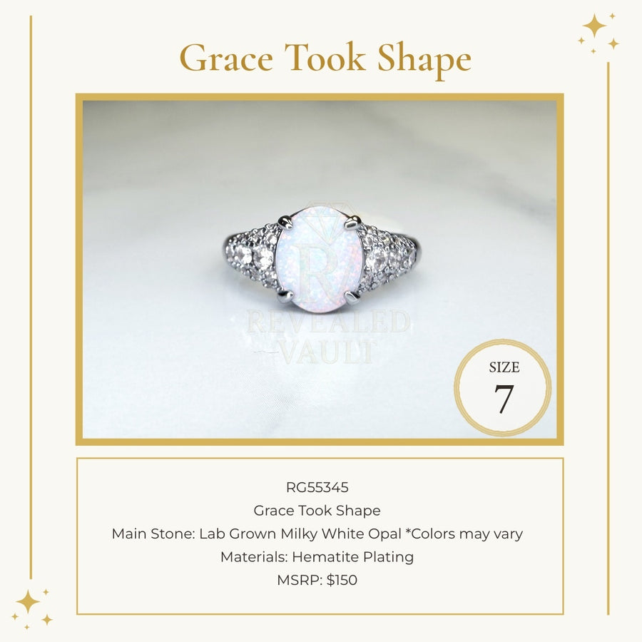 Grace Took Shape  - Size 7 - October Birthday 2025