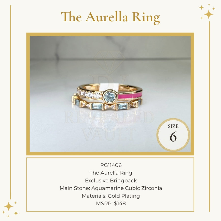 The Aurella Ring - Size 6 - OG