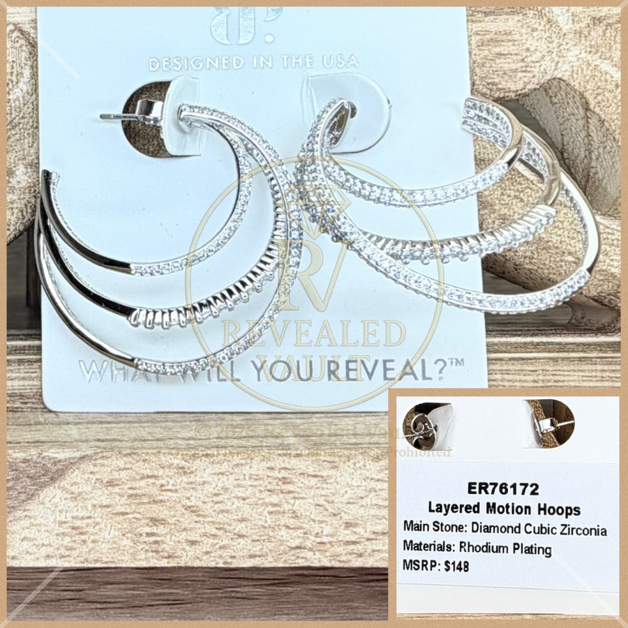 Layered Motion Hoops - Obsidia