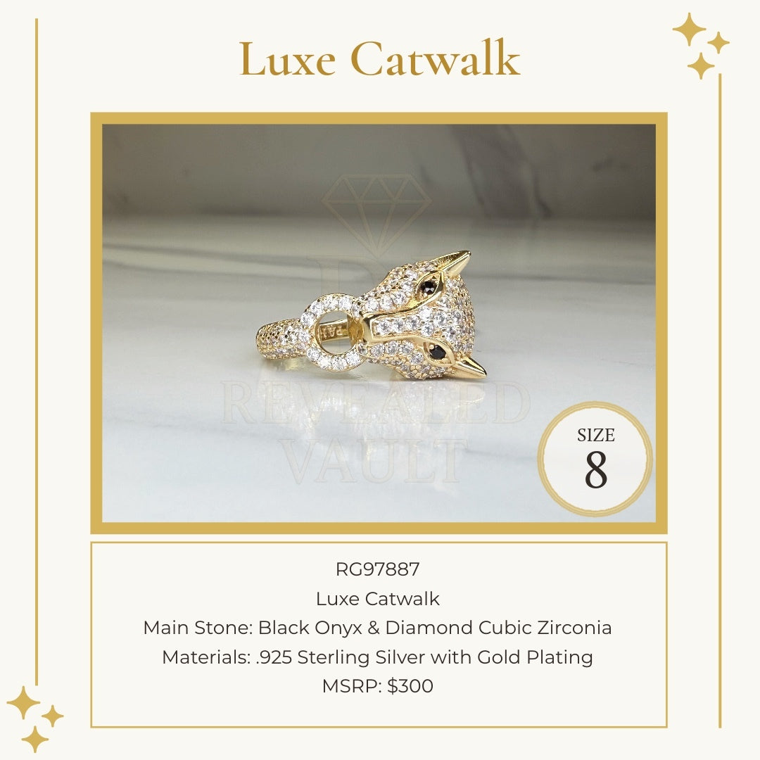Luxe Catwalk - Size 8 - Sterling Club Vermeil