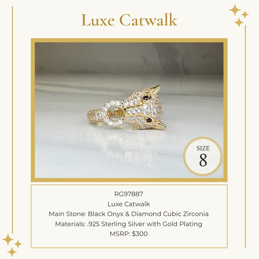 Luxe Catwalk - Size 8 - Sterling Club Vermeil