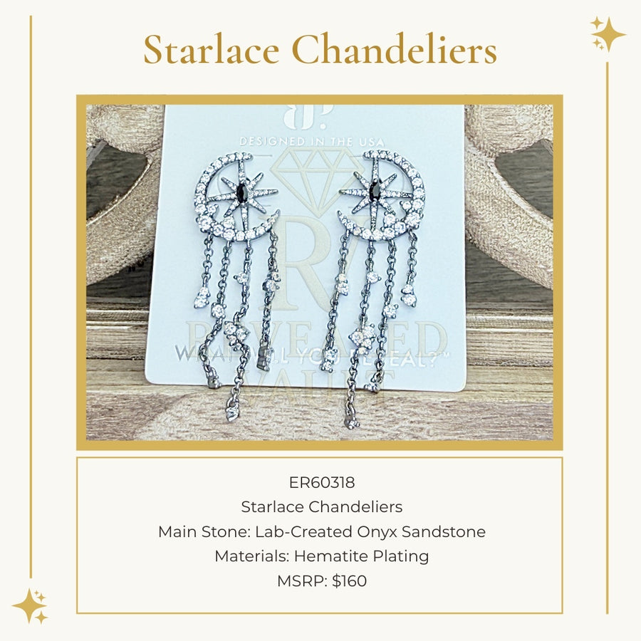 Starlace Chandeliers - Obsidia