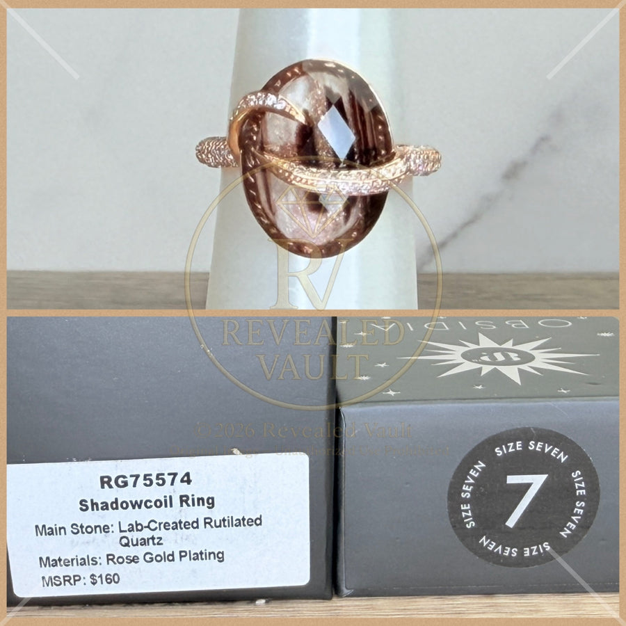 Shadowcall Ring - Size 7 - Obsidia