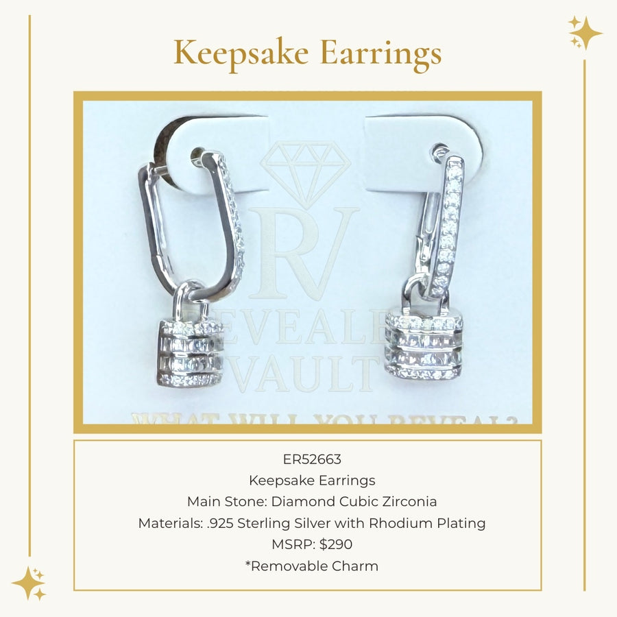 Keepsake Earrings - Sterling Club