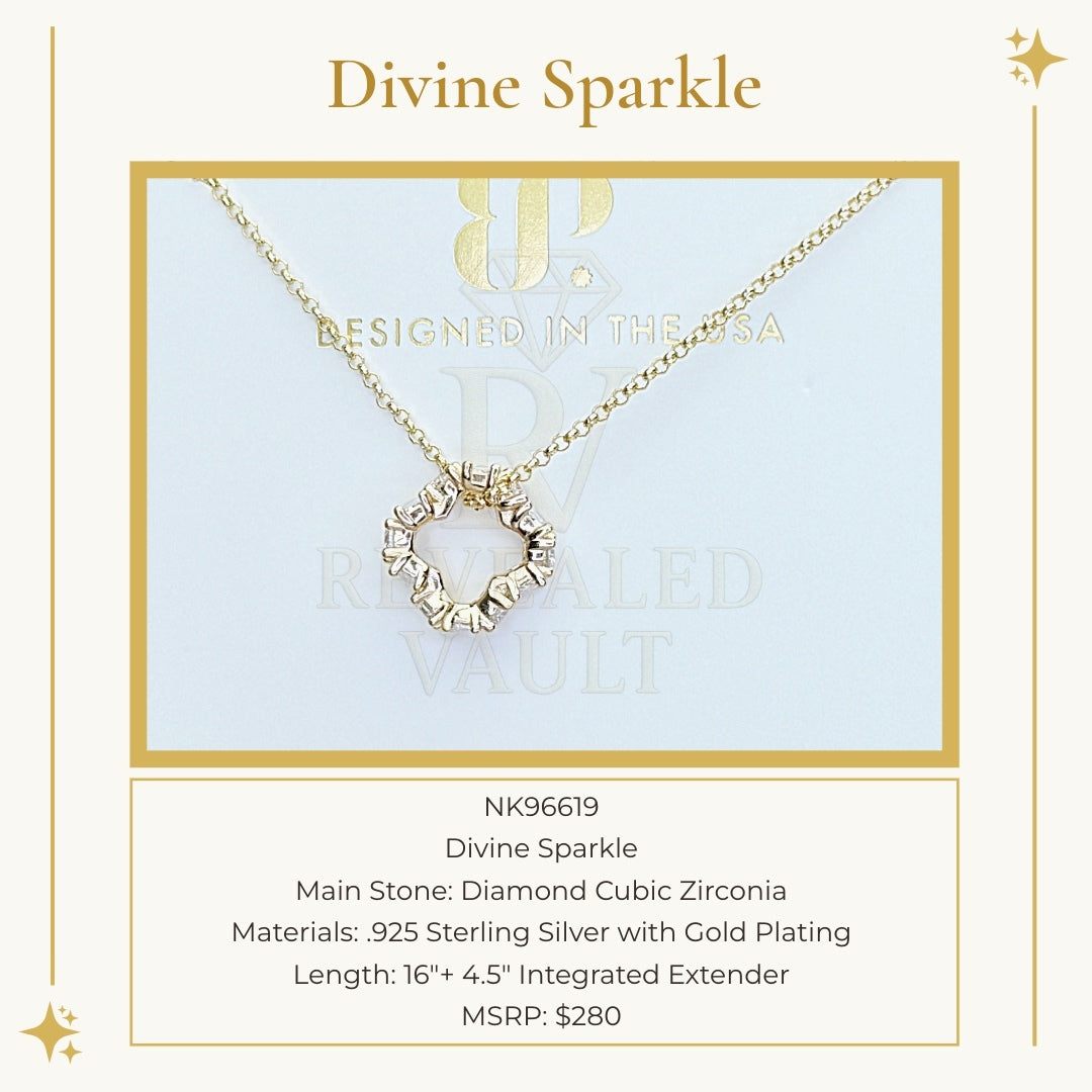 Divine Sparkle - Sterling Club Vermeil
