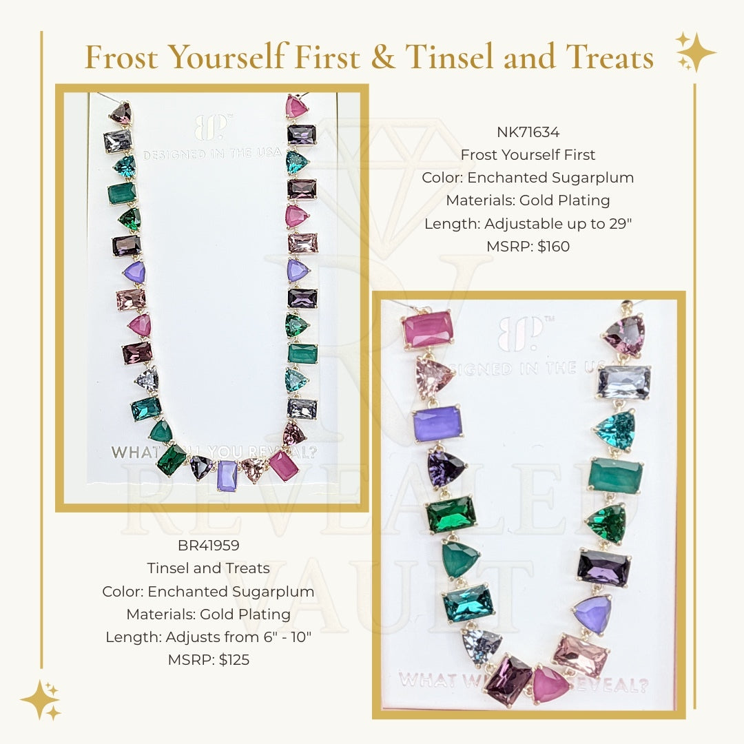 Frost Yourself First & Tinsel and Treats - Sugarplum - Holiday Jewel Candy