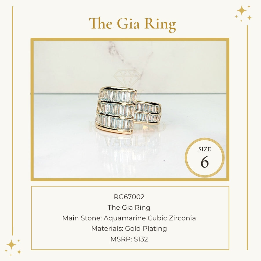 The Gia Ring - Size 6 - March Birthday 2026