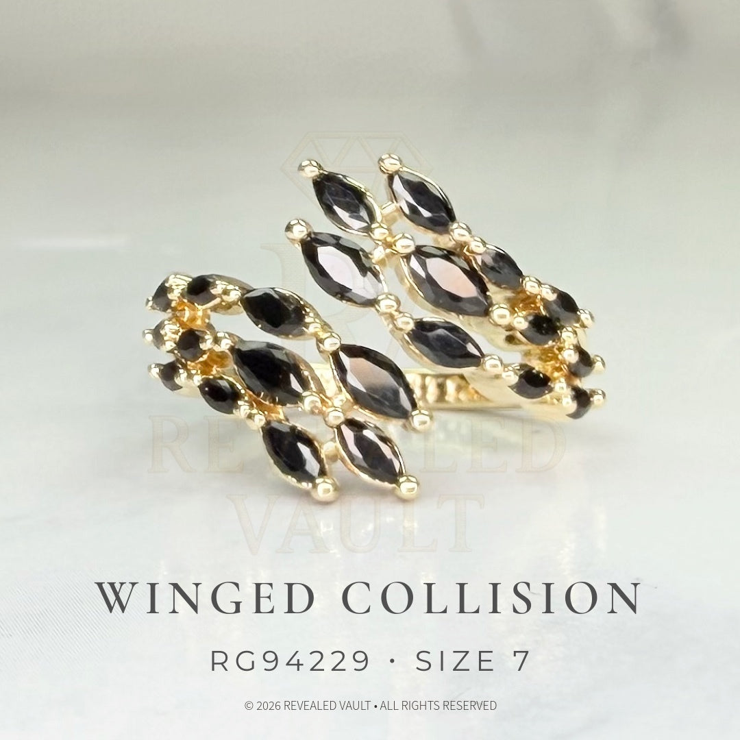 Winged Collision Ring - Size 7 - OG