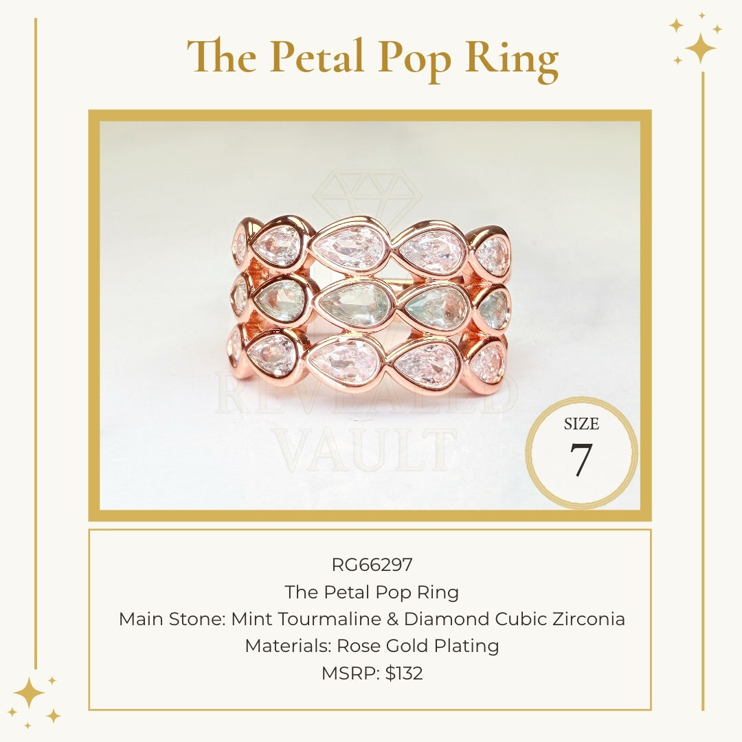 The Petal Pop Ring - Size 7 - OG
