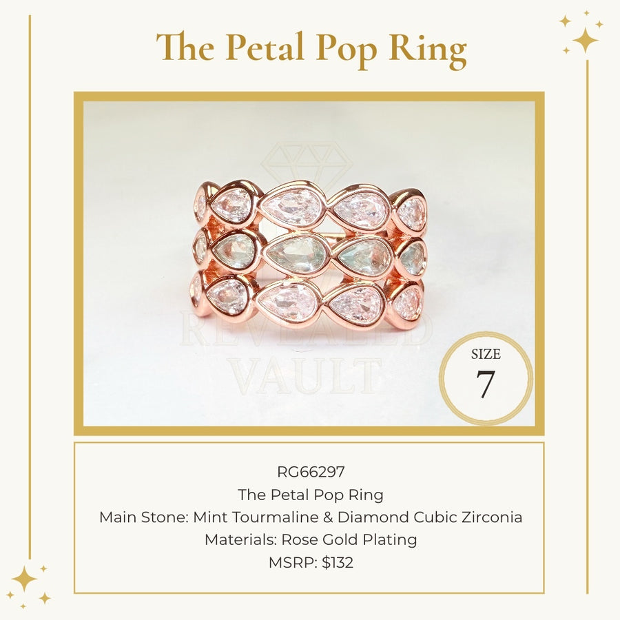 The Petal Pop Ring - Size 7 - OG
