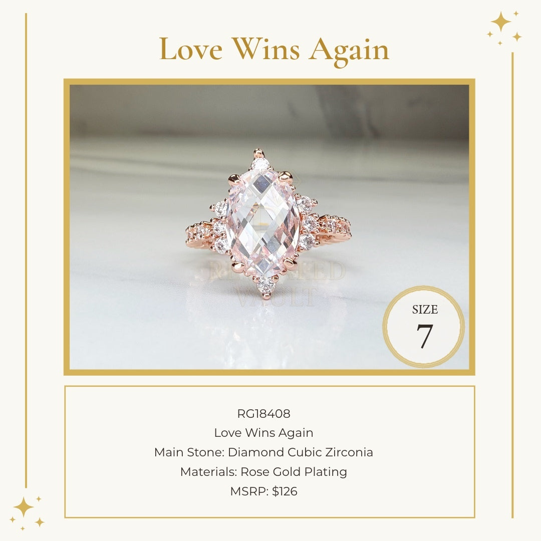 Love Wins Again - Size 7 - April Birthday 2026
