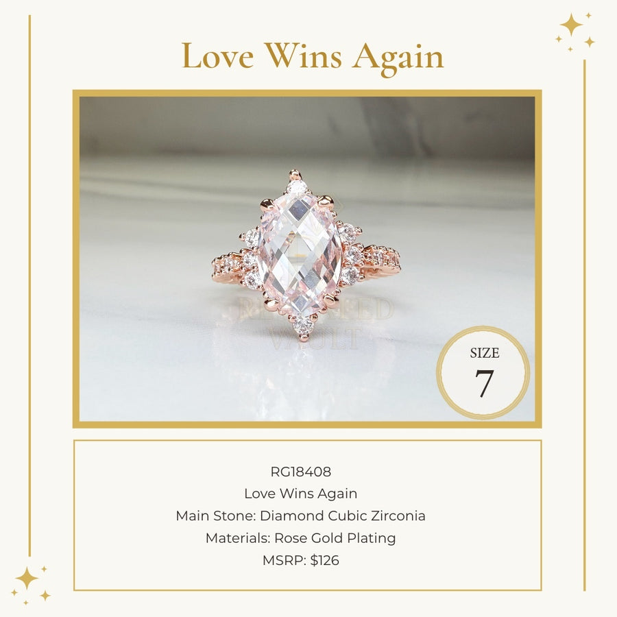 Love Wins Again - Size 7 - April Birthday 2026