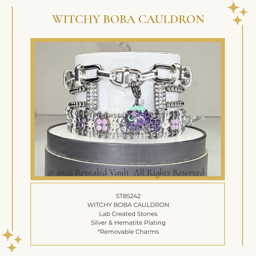 Witchy Boba Cauldron - Halloween Stacks 2026