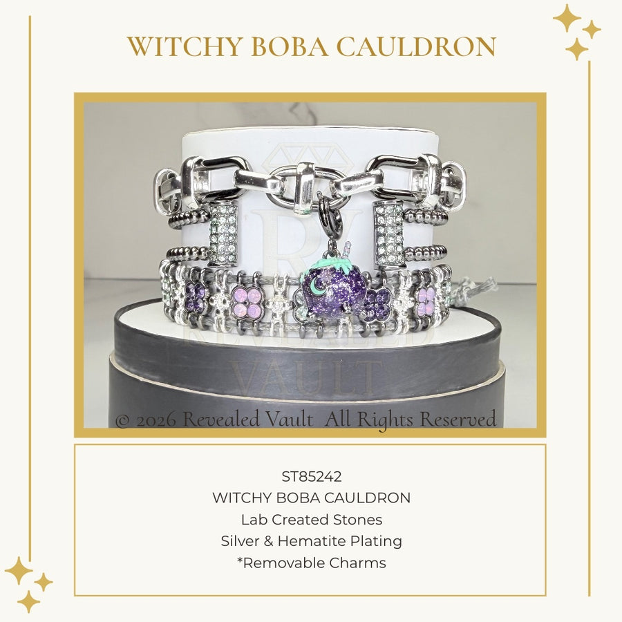 Witchy Boba Cauldron - Halloween Stacks 2026