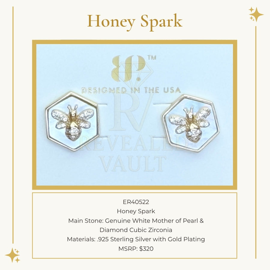 Honey Spark - Sterling Club Vermeil