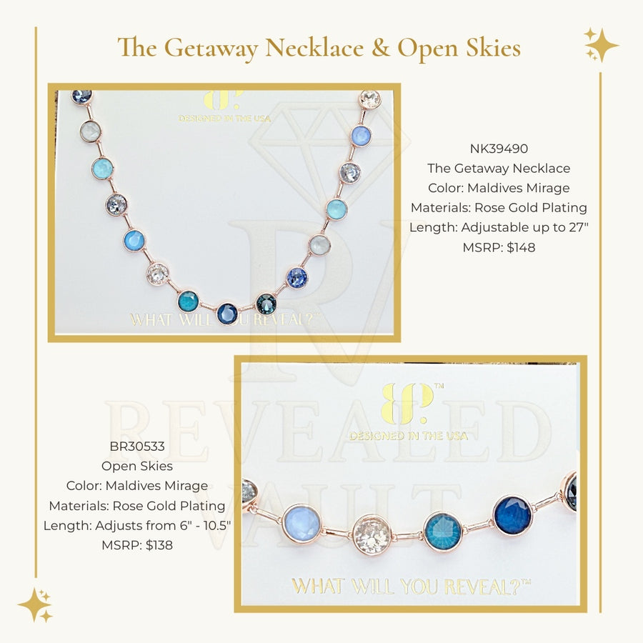 The Getaway Necklace & Open Skies - Maldives - Jewel Candy Destinations 2026