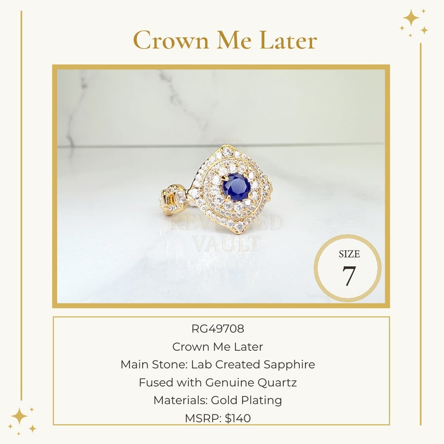 Crown Me Later - Size 7 - September Birthday 2025