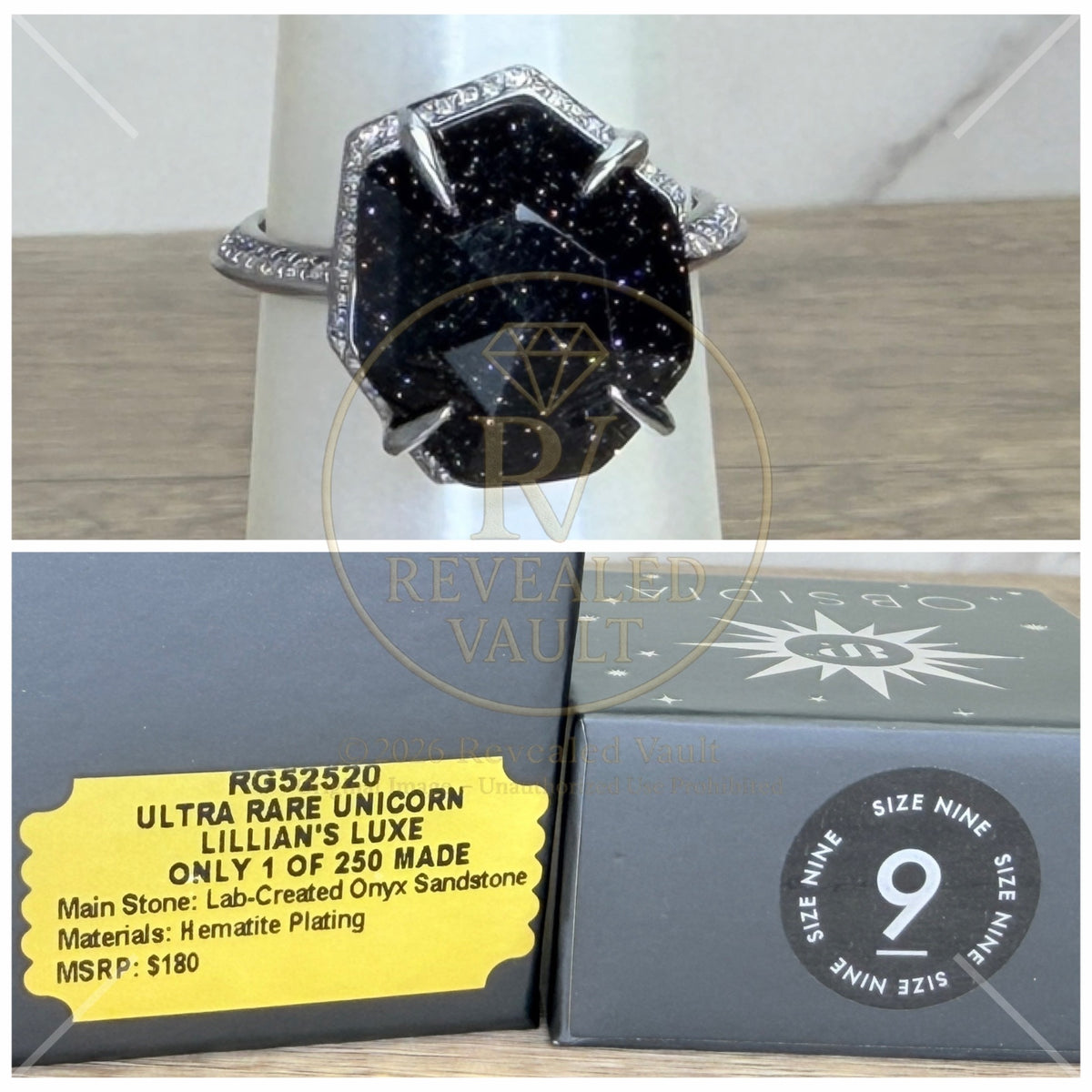 Lillian's Luxe - Size 9 - Obsidia