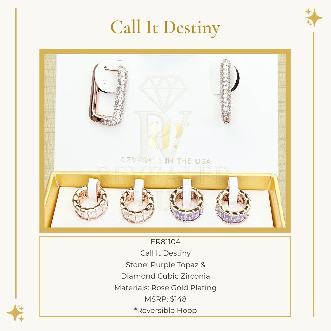 Call It Destiny - Charming Hoops