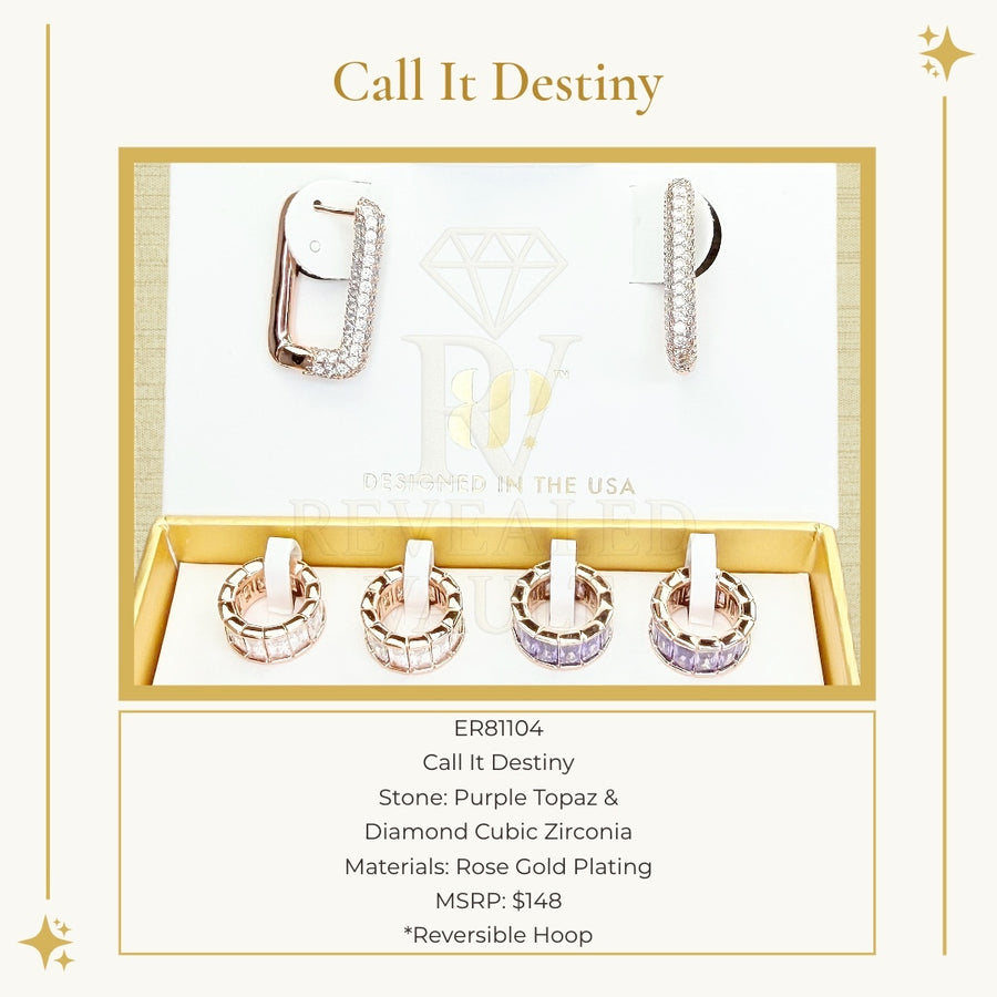 Call It Destiny - Charming Hoops