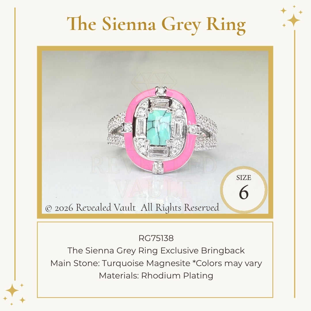 The Sienna Grey Ring - Size 6 - OG